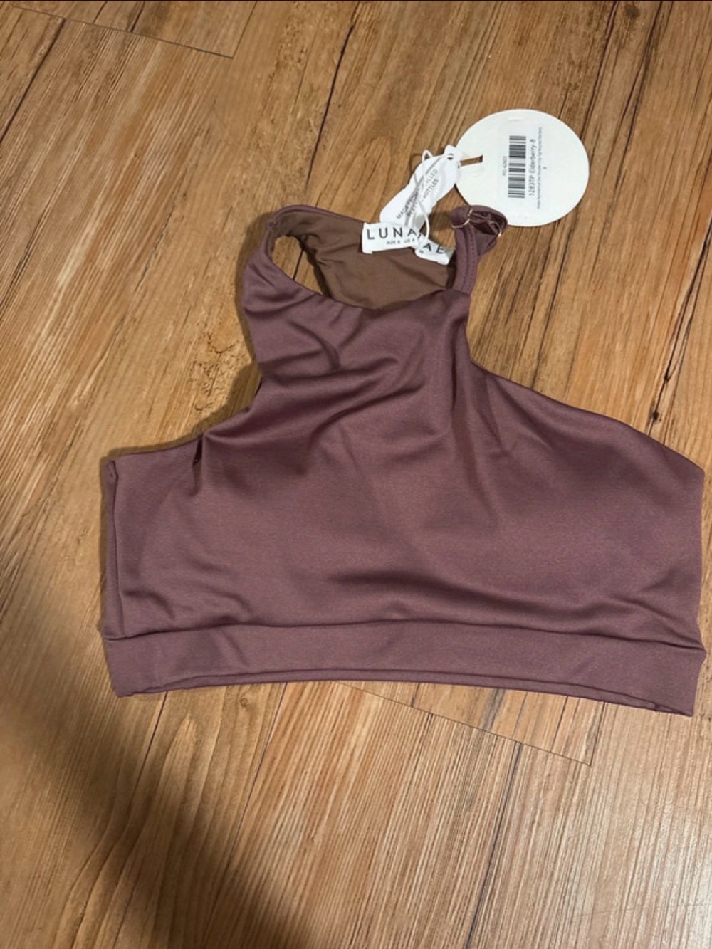 Lunalae Amara Women's Mauve High-Neck Bralette